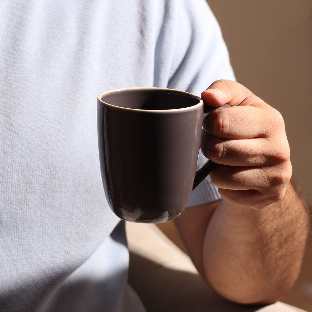 Semana Mug With Handle - Caviar