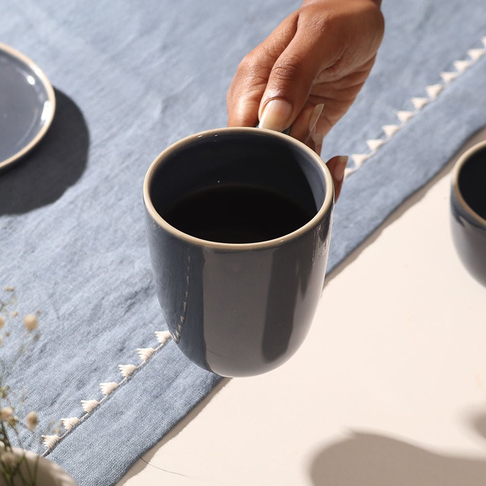 Semana Mug With Handle - Sepia