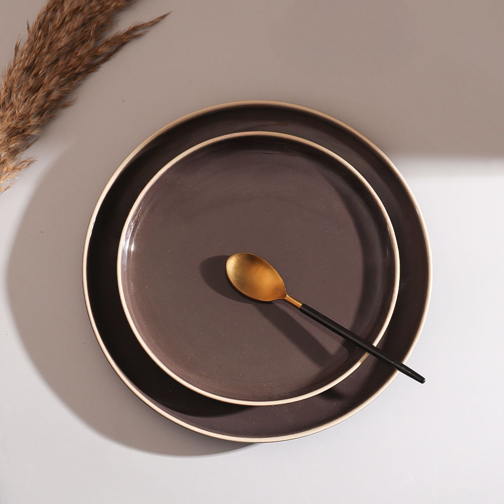 Semana Quarter Plate - Caviar