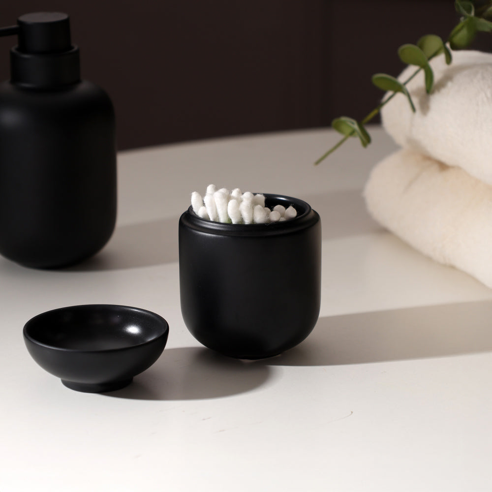 Sensu Jar With Lid - Black