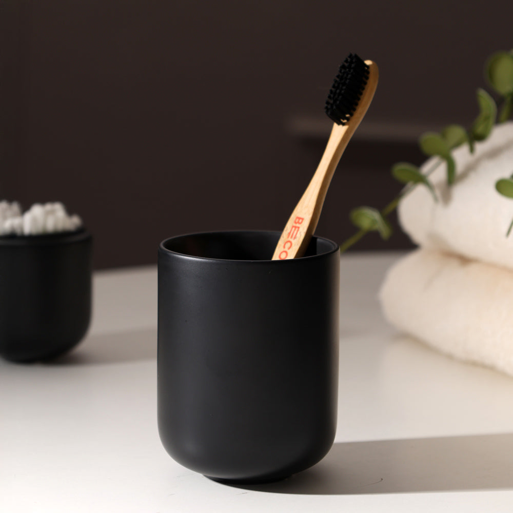 Sensu Toothbrush Tumbler - Black