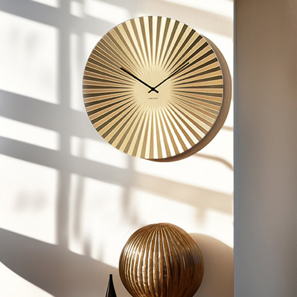 Sensu Wall Clock 50cm - Gold