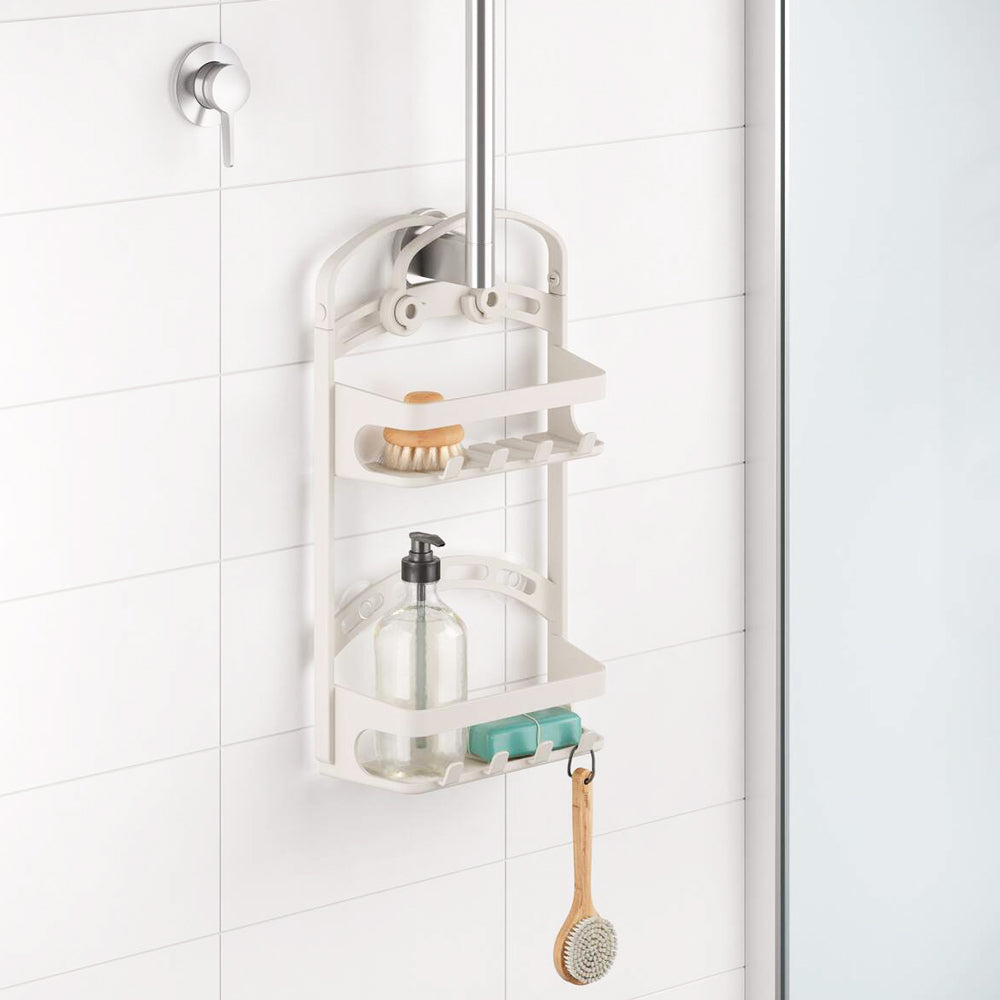 Shower-Flex Shower Caddy - Light Beige