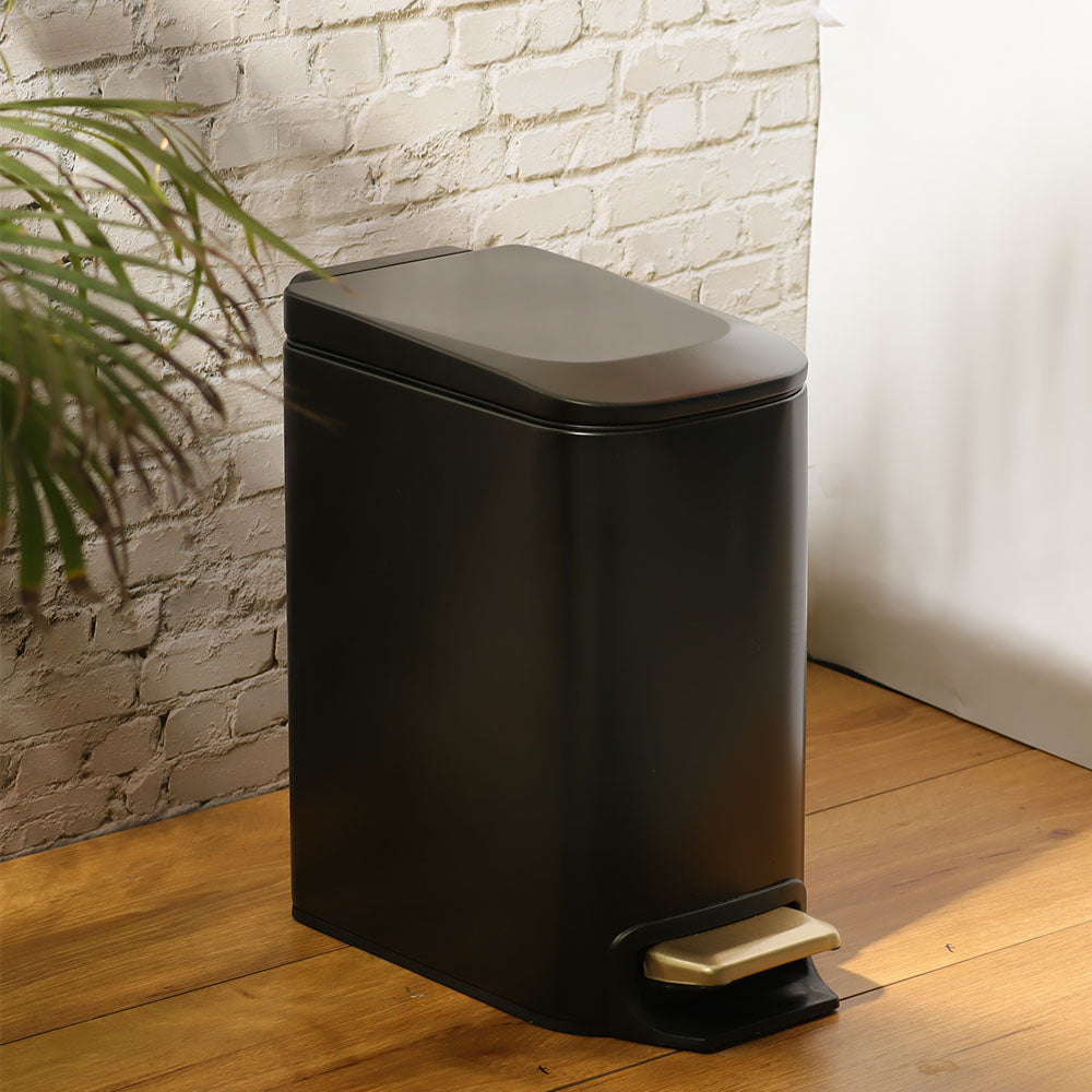 Sierra Pedal Bin 6L - Black