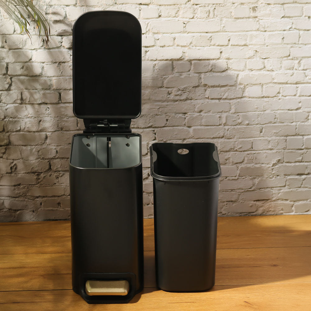 Sierra Pedal Bin 6L - Black