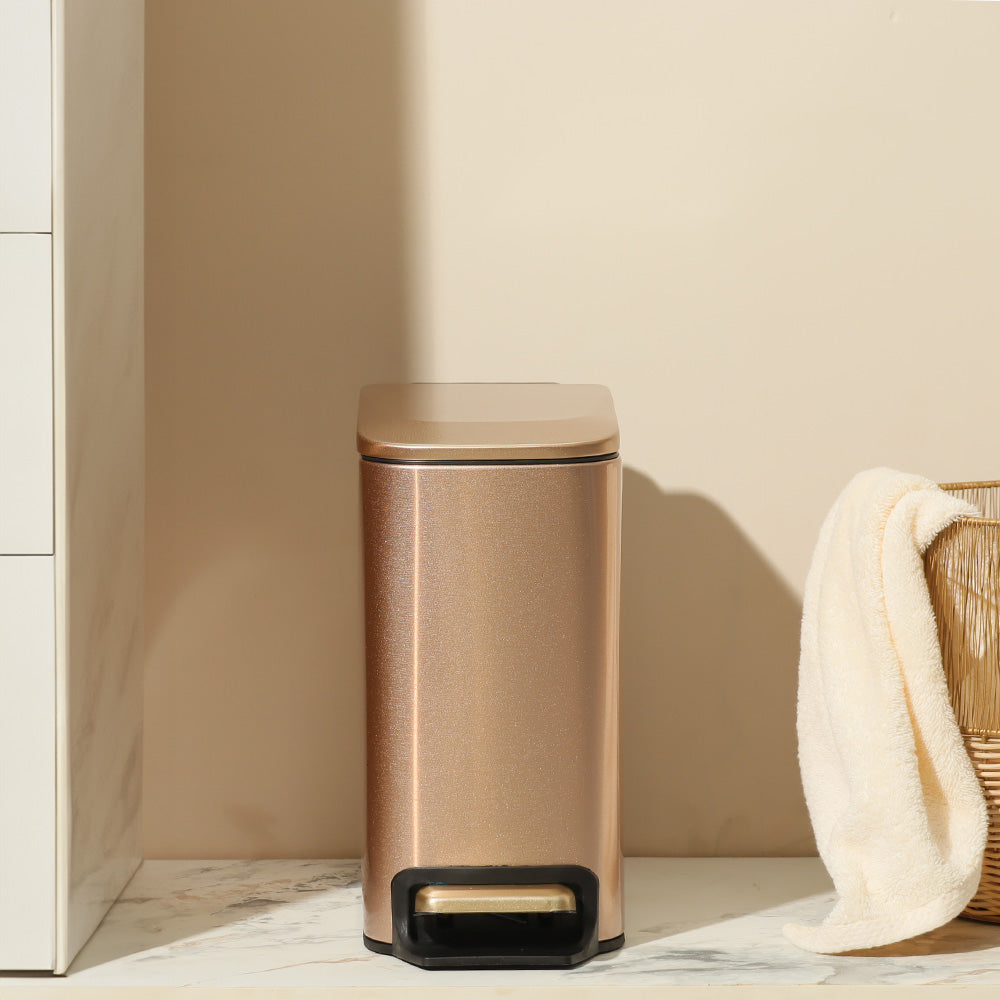 Sierra Pedal Bin 6L - Rose Gold