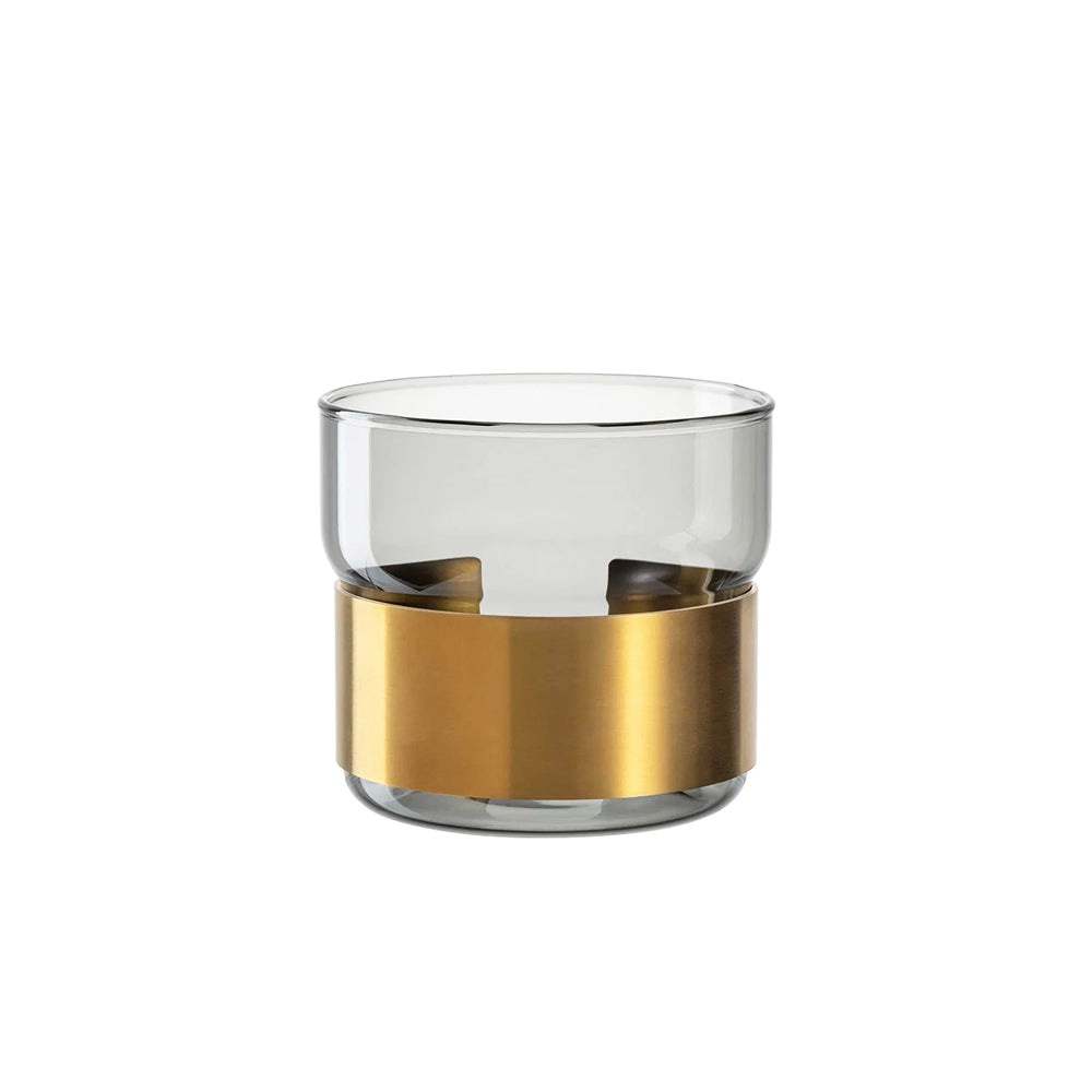 Silenzio Tealight Holder - Grey