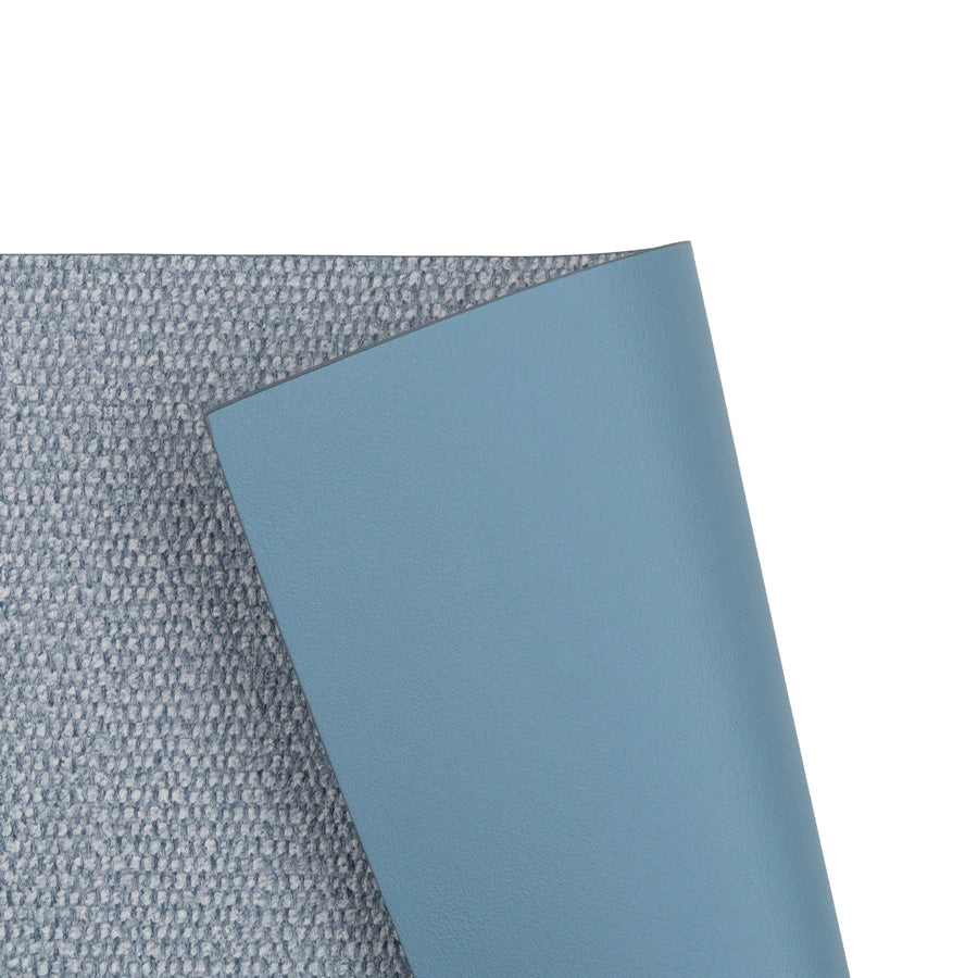 Silkstone Reversible Mats, Set of 6 - Light Blue