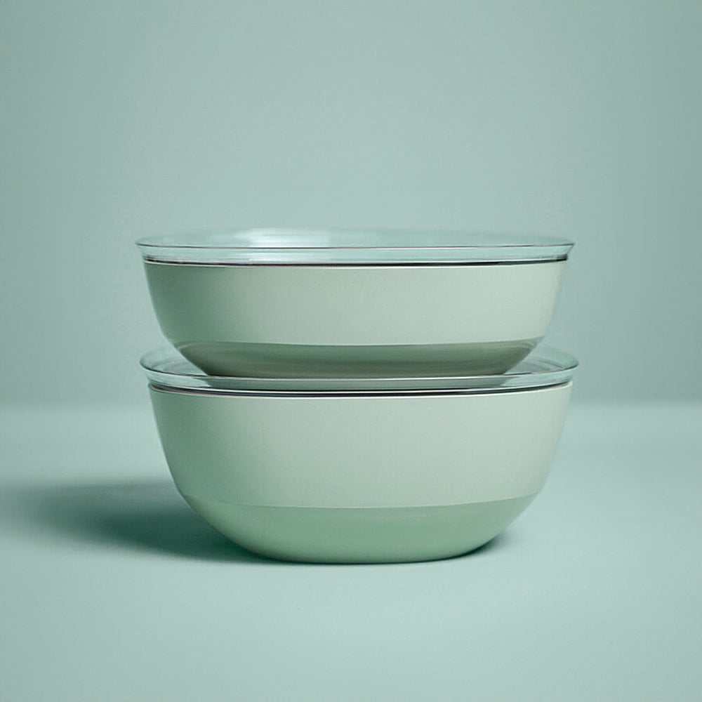 Silueta Serving Bowl with Lid 4L - Nordic Sage