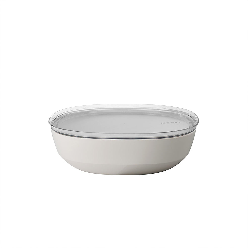 Silueta Serving Bowl with Lid 4L - Nordic White