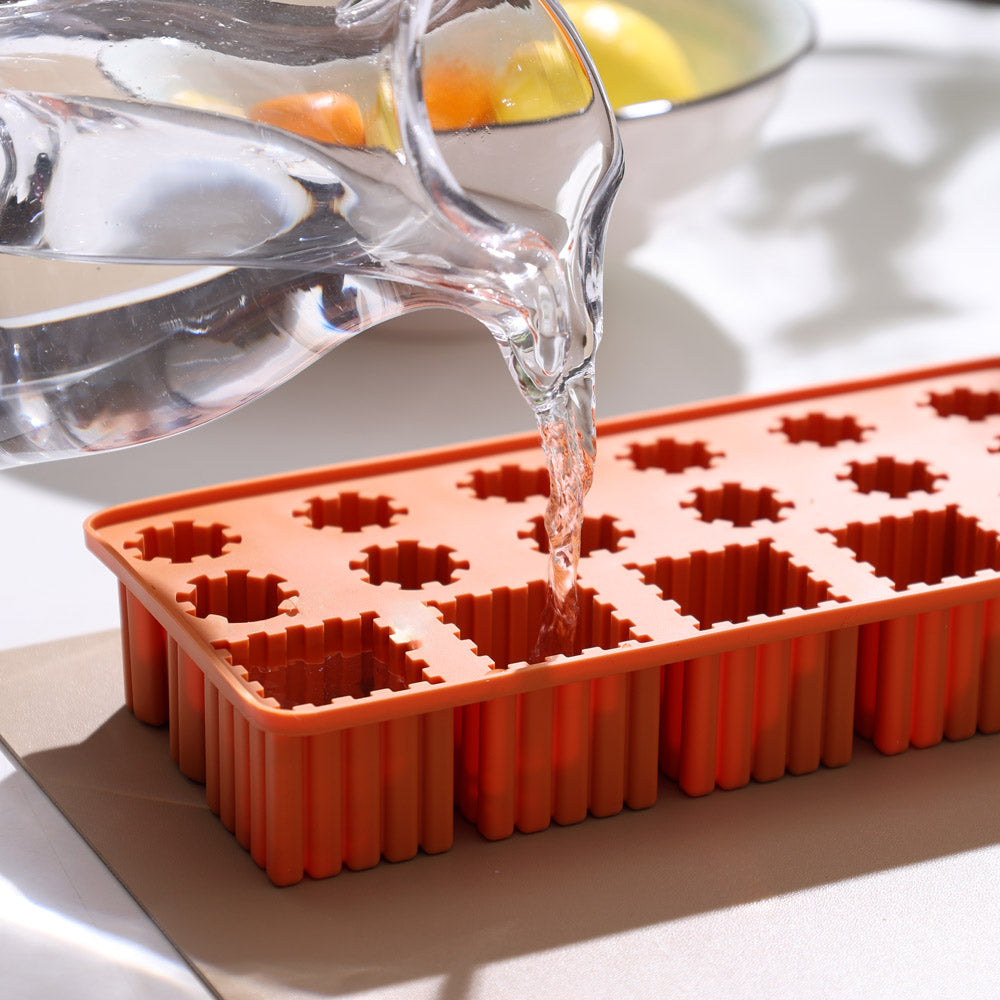 Singles Ice Cube Tray - Apricot