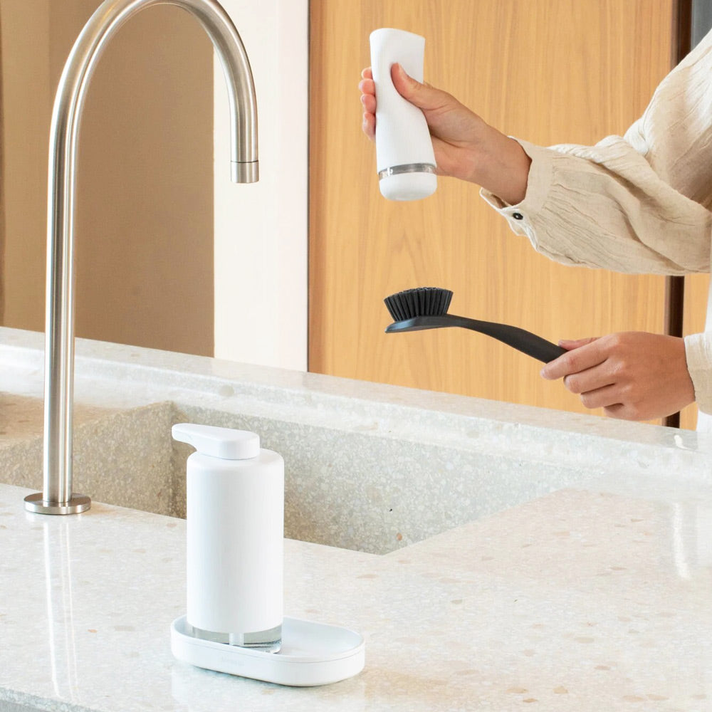 SinkStyle Soap Dispenser Set - Mineral White