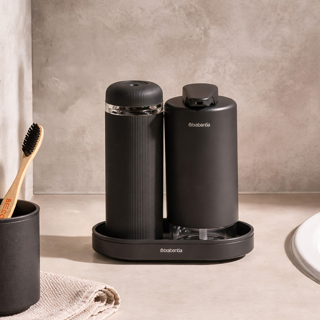 SinkStyle Soap Dispenser Set - Mineral Grey