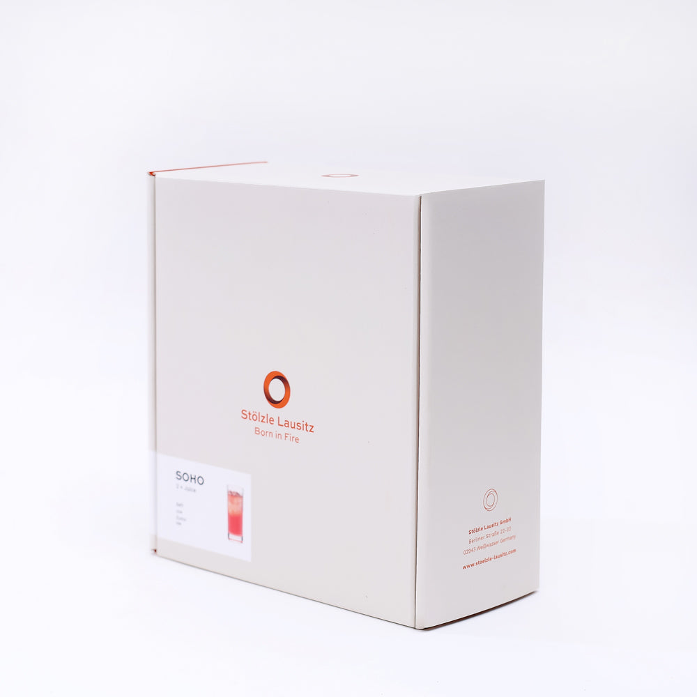 Soho Long Drink Glasses 380ml, Set of 6