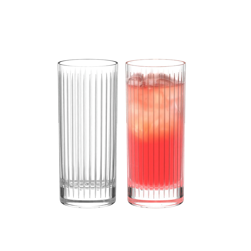 Soho Long Drink Glasses 380ml, Set of 2