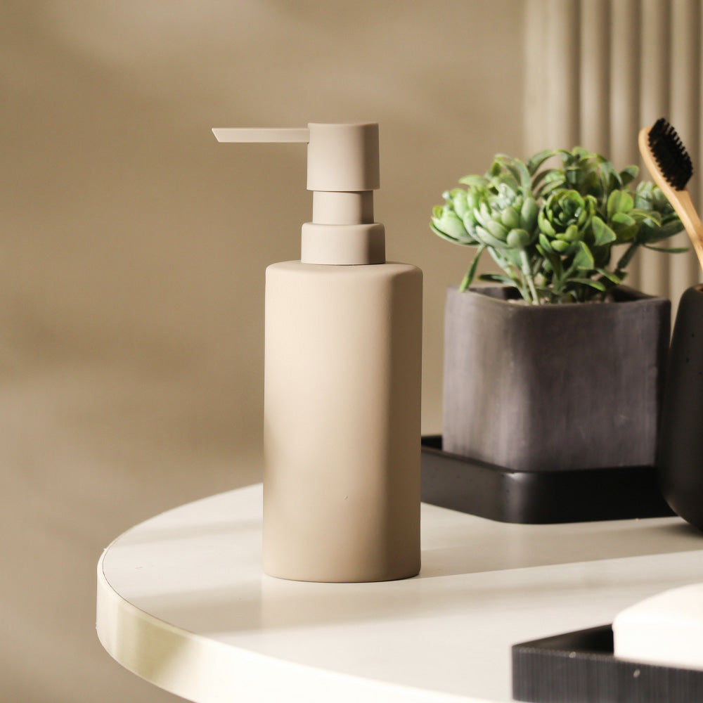 Solo Soap Dispenser - Taupe