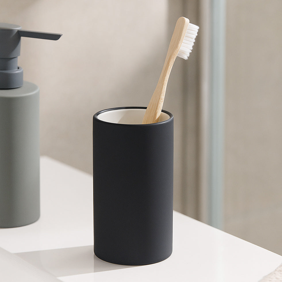 Solo Toothbrush Tumbler - Black