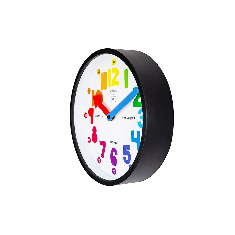 Sophia Wall Clock 26cm - Black