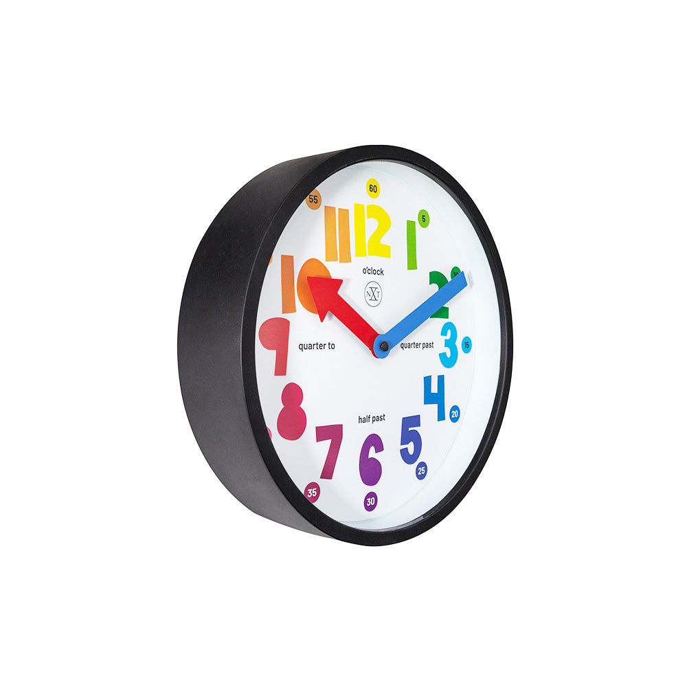 Sophia Wall Clock 26cm - Black