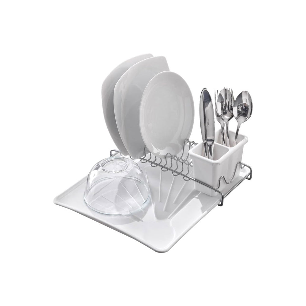 Spacetex Compact Dish Drainer- White