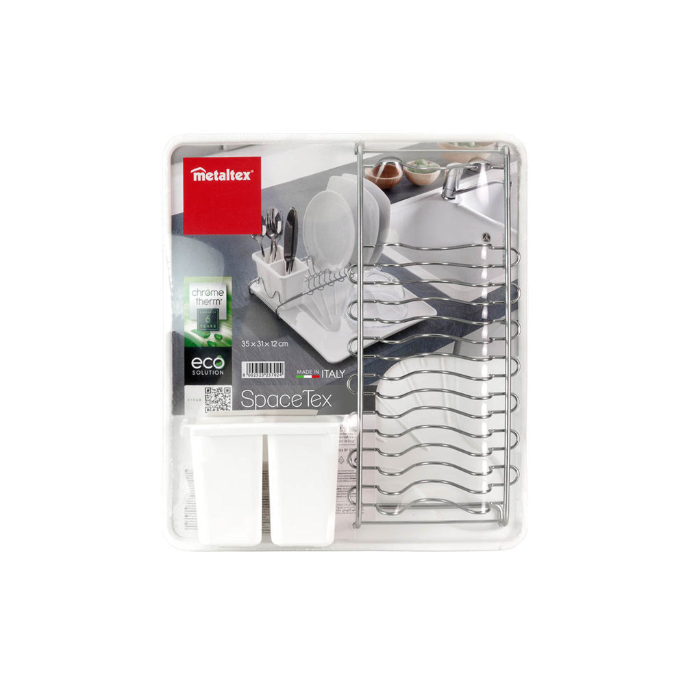 Spacetex Compact Dish Drainer- White