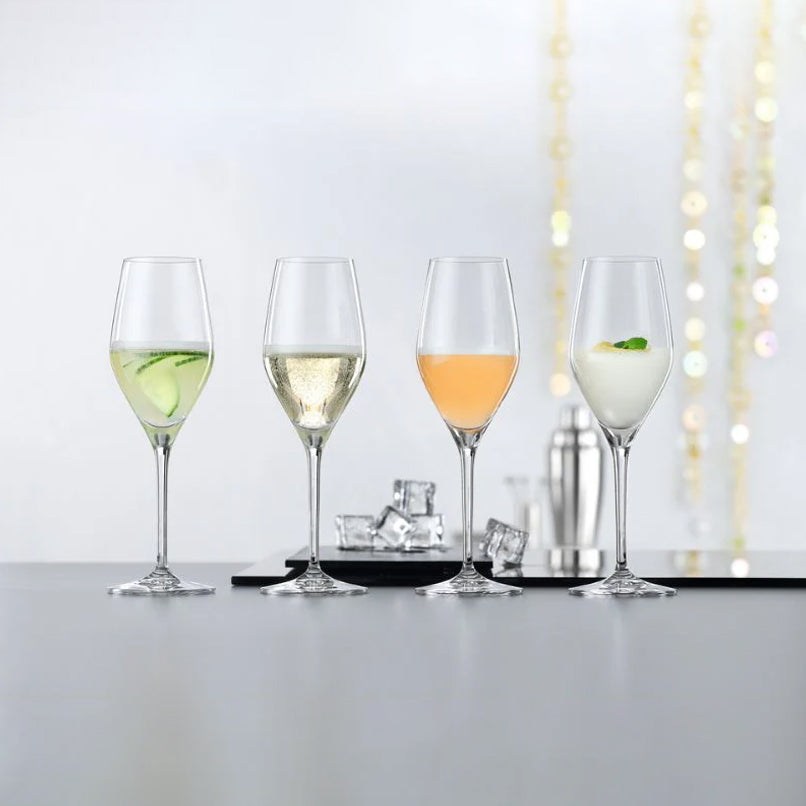 Special Prosecco Glasses 270ml, Set of 4