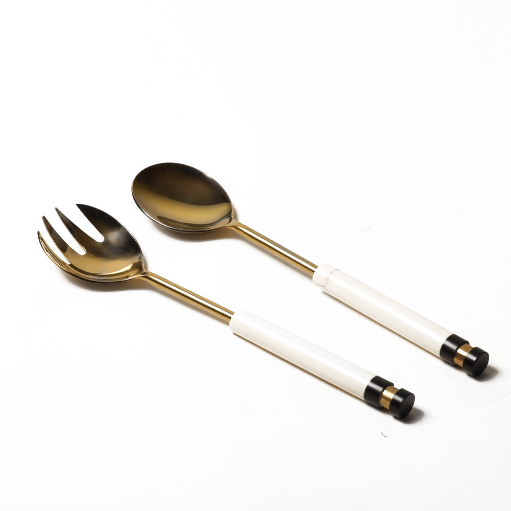 Spira Serving Set - Gold