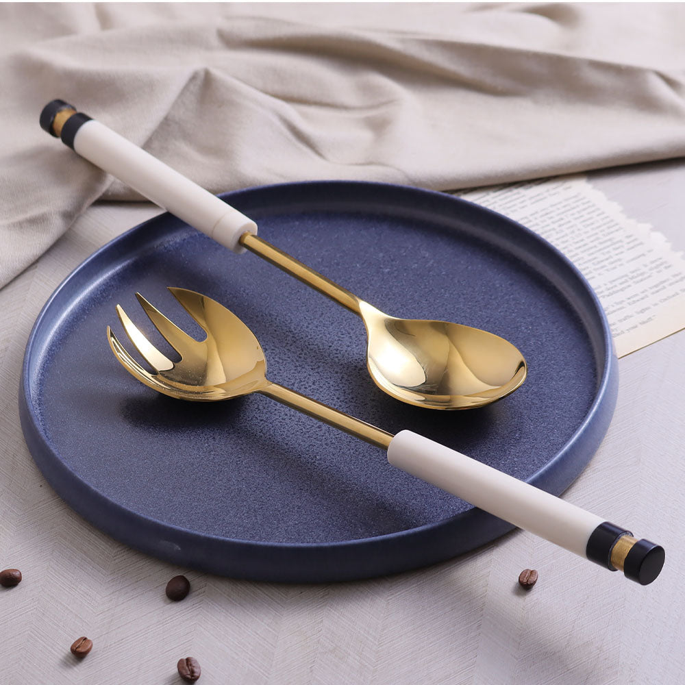 Spira Serving Set - Gold