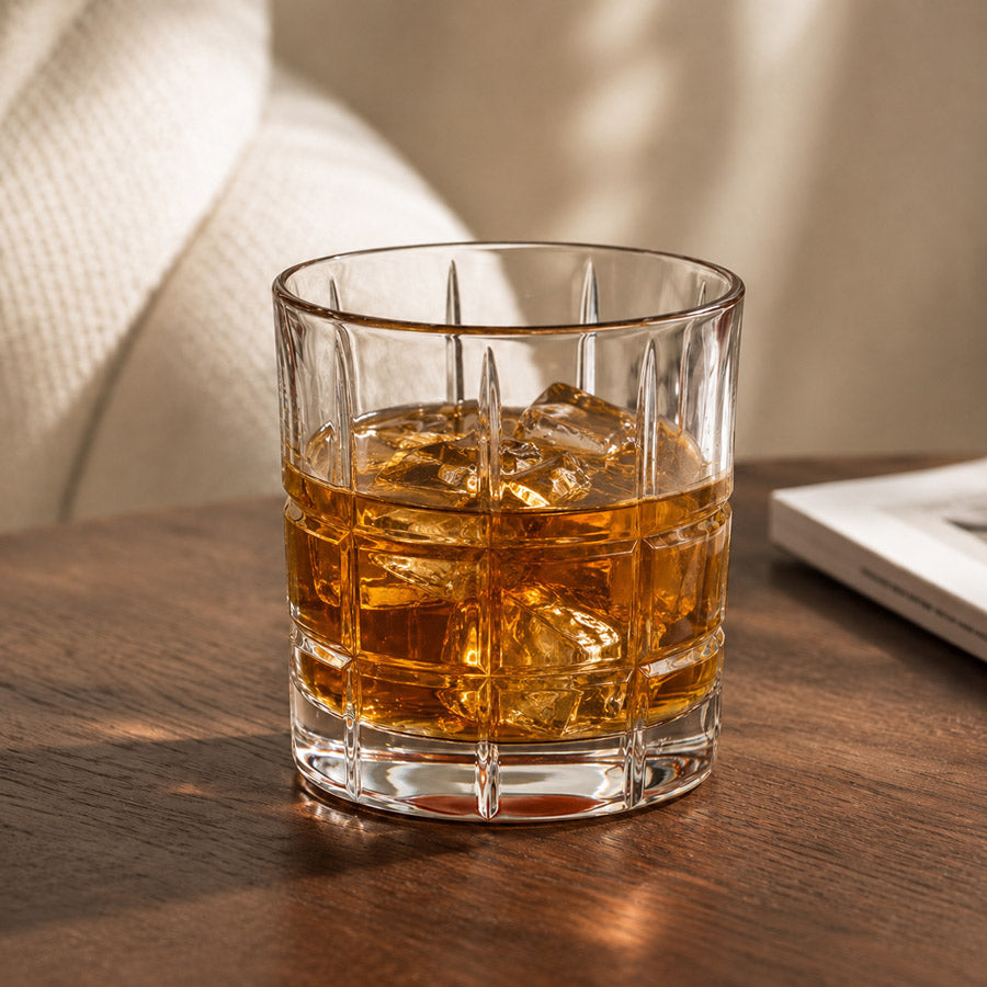Spiritii Nova Whiskey Glasses 350ml, Set of 4