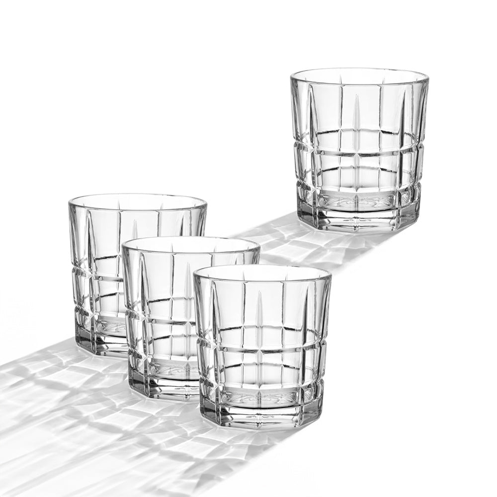 Spiritii Nova Whiskey Glasses 350ml, Set of 4