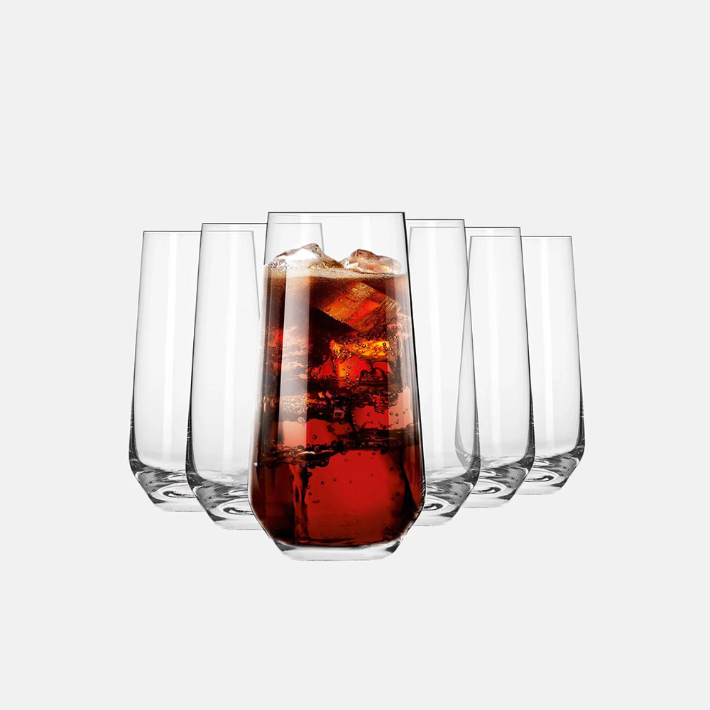 Splendour Highball Glasses 490ml, Set of 6