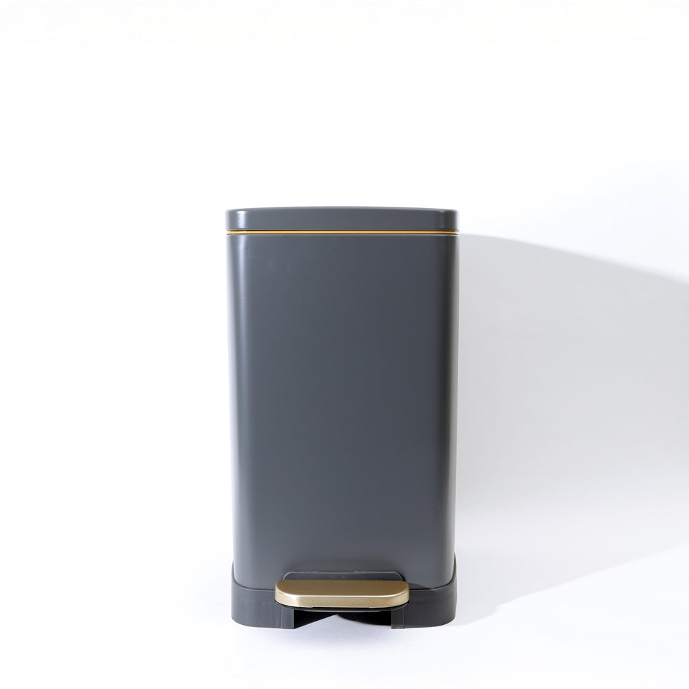Monte Slim Pedal Bin 20L - Dark Grey