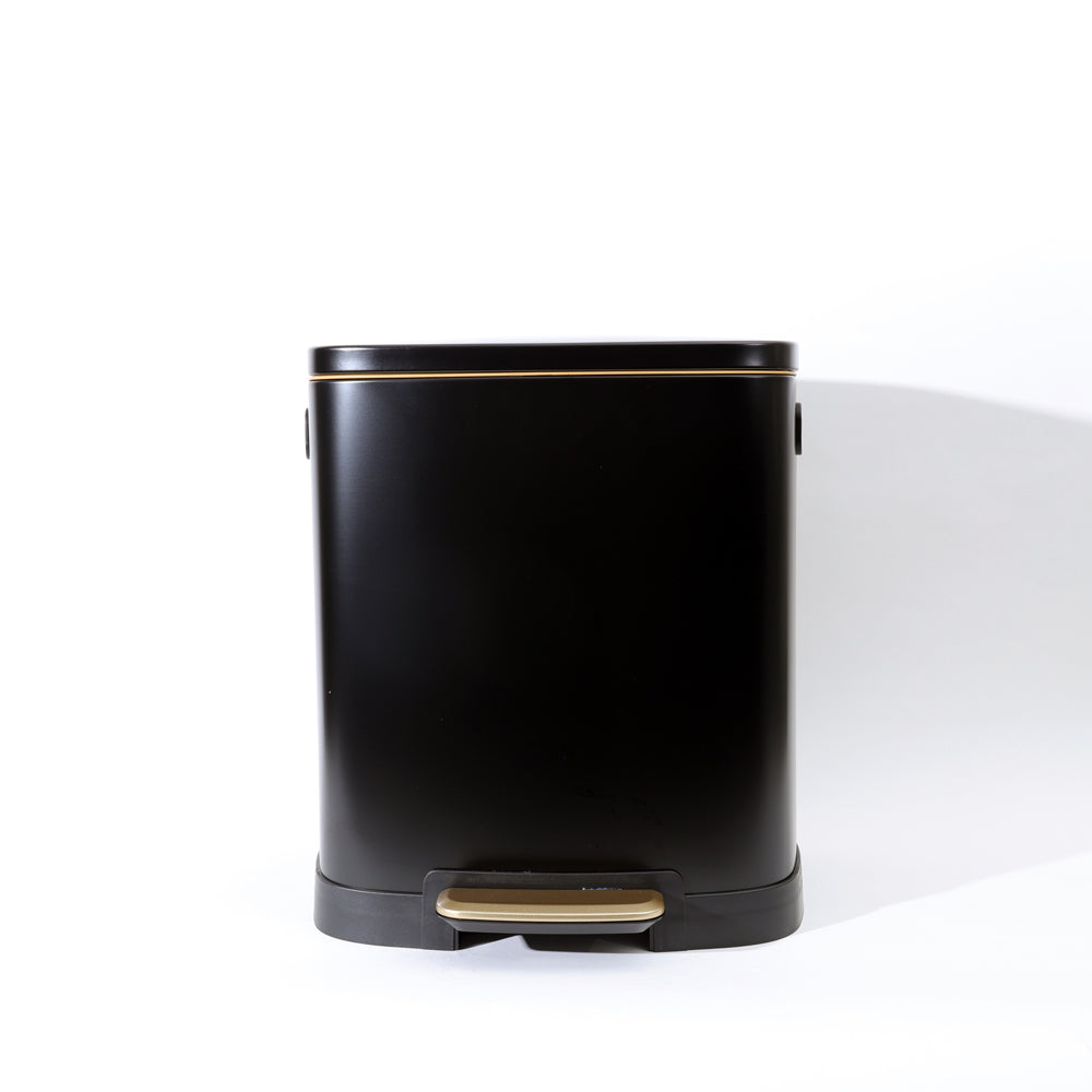 Monte Pedal Bin 38L - Black