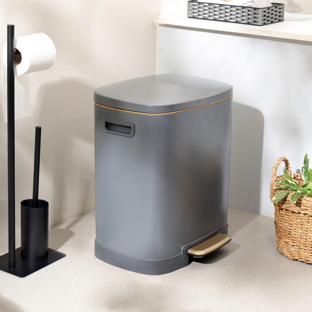 Monte Pedal Bin 38L - Dark Grey