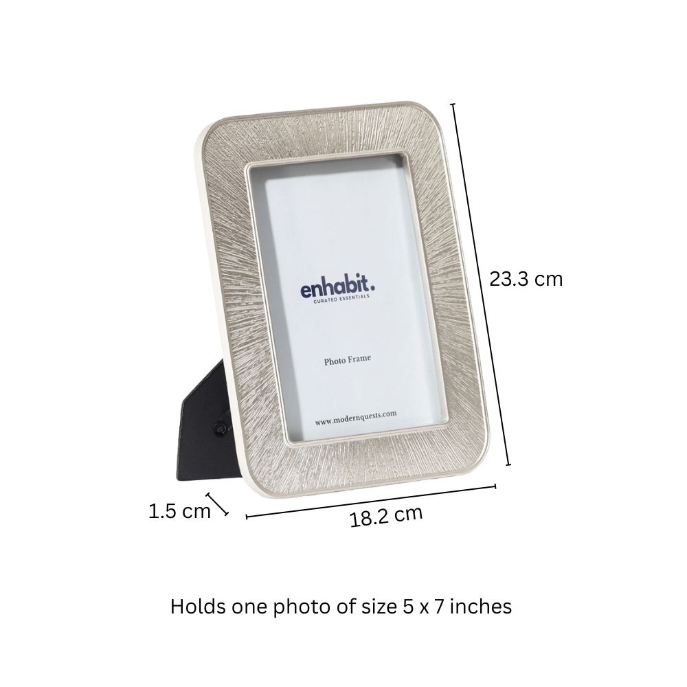 Starburst Photo Frame Large - Silver