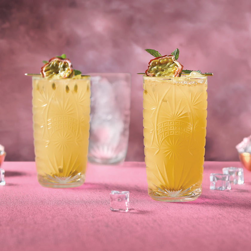 Starla Long Drink Glasses 360ml, Set of 4