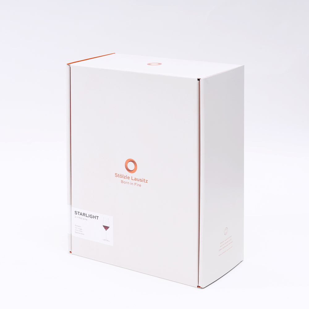 Starlight Red Wine Glasses 510ml, Set of 2