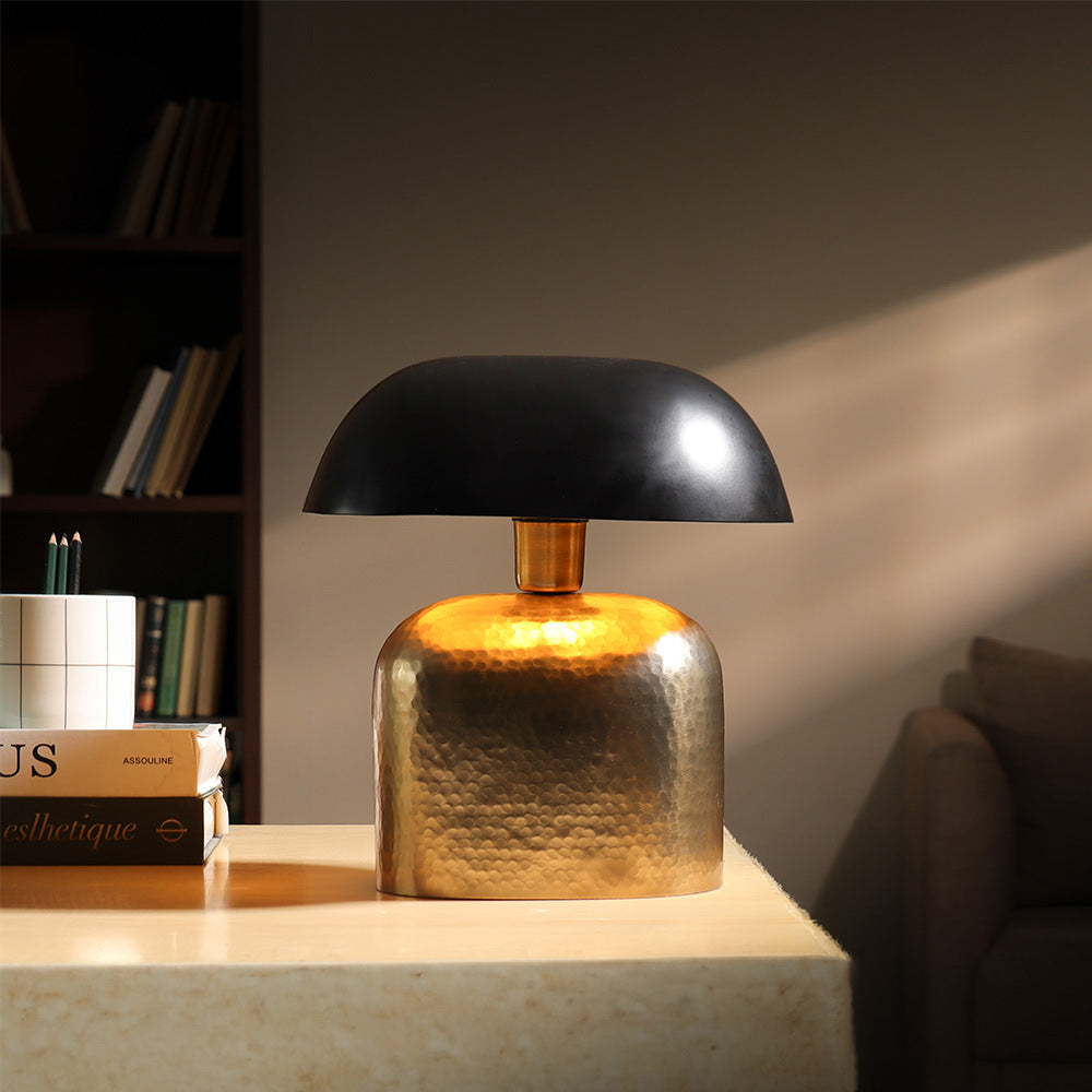 Alessa Table Lamp Medium - Black Gold