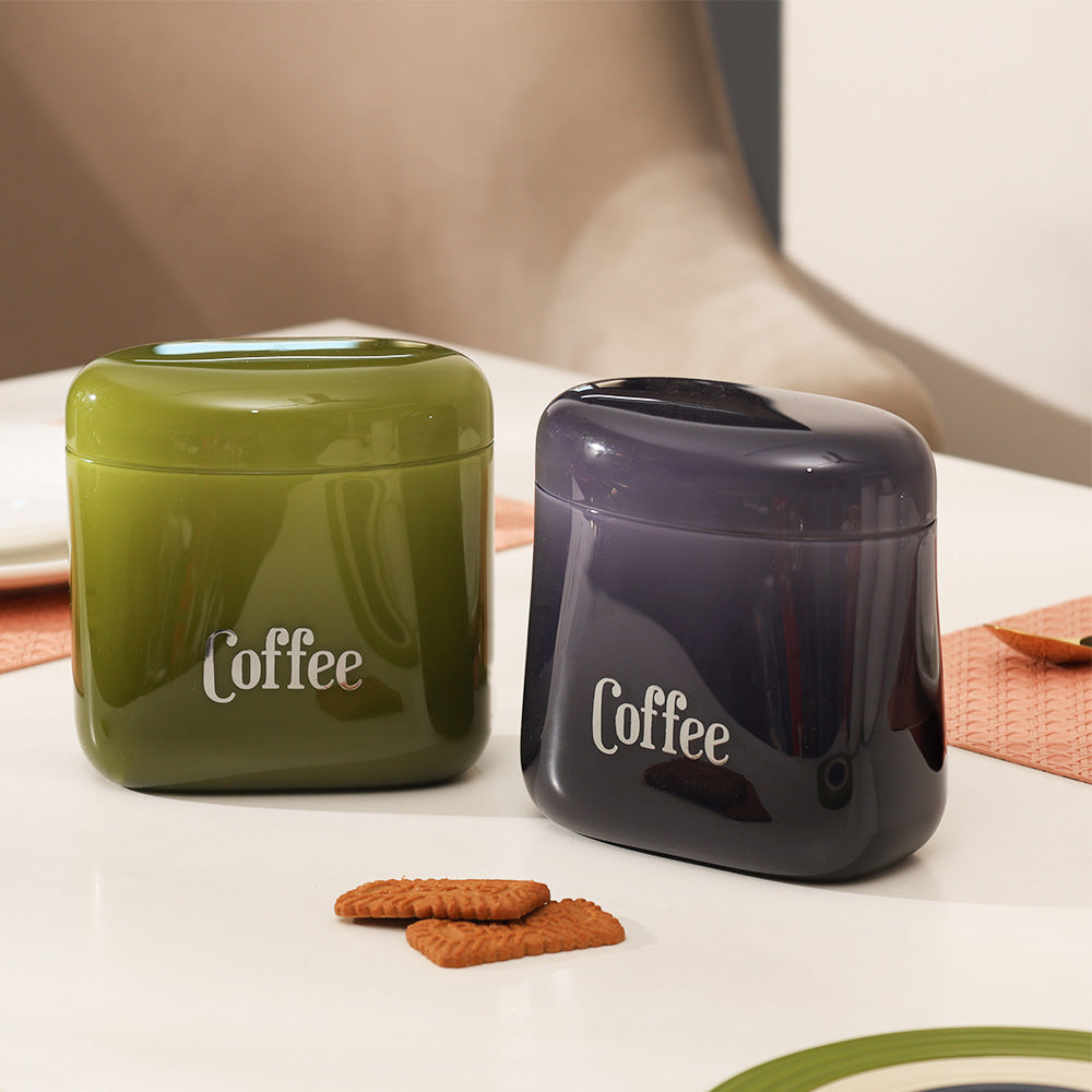 Stay Fresh Coffee Storage Jar - Grey