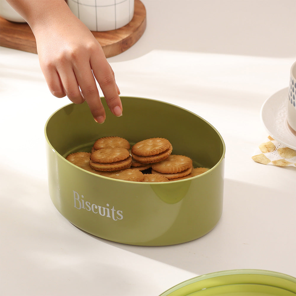 Stay Fresh Biscuit Box - Green