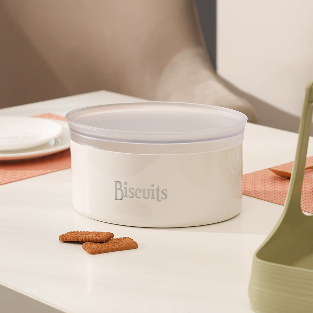 Stay Fresh Biscuit Box - Milk White