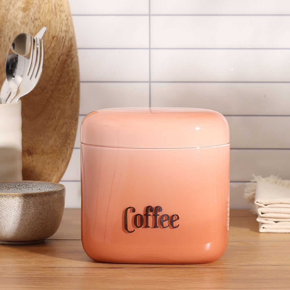 Stay Fresh Coffee Storage Jar - Pink
