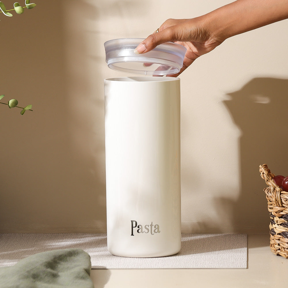 Stay Fresh Pasta Storage Jar - Milk White