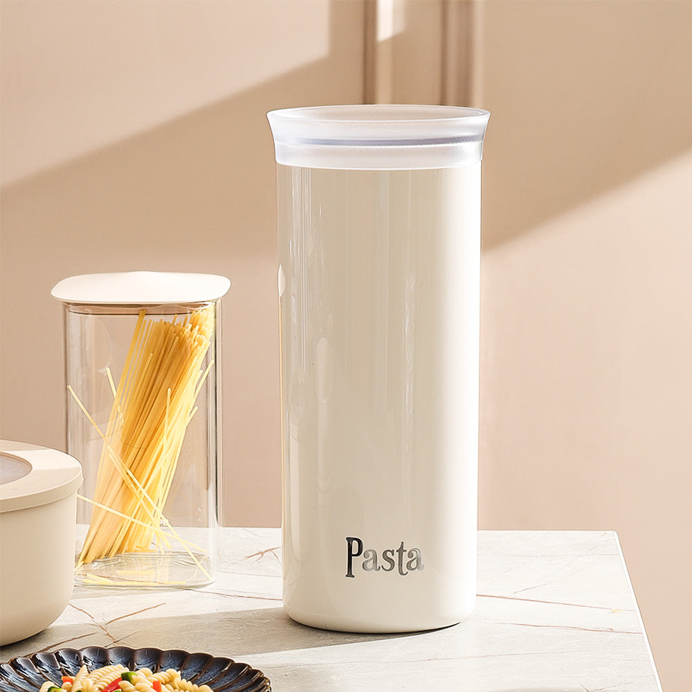 Stay Fresh Pasta Storage Jar - Milk White