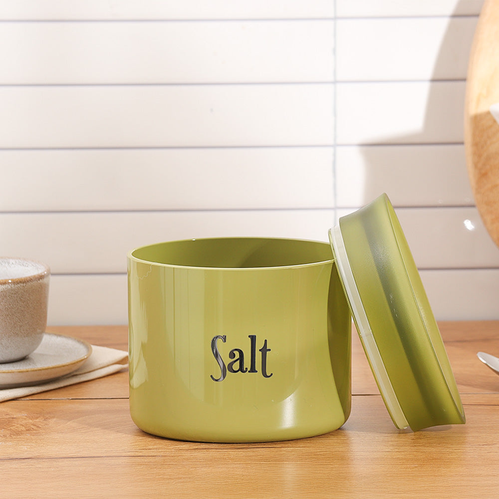 Stay Fresh Salt Storage Jar - Green