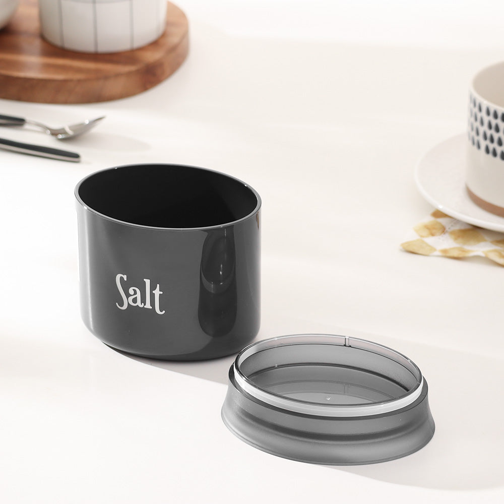 Stay Fresh Salt Storage Jar - Grey