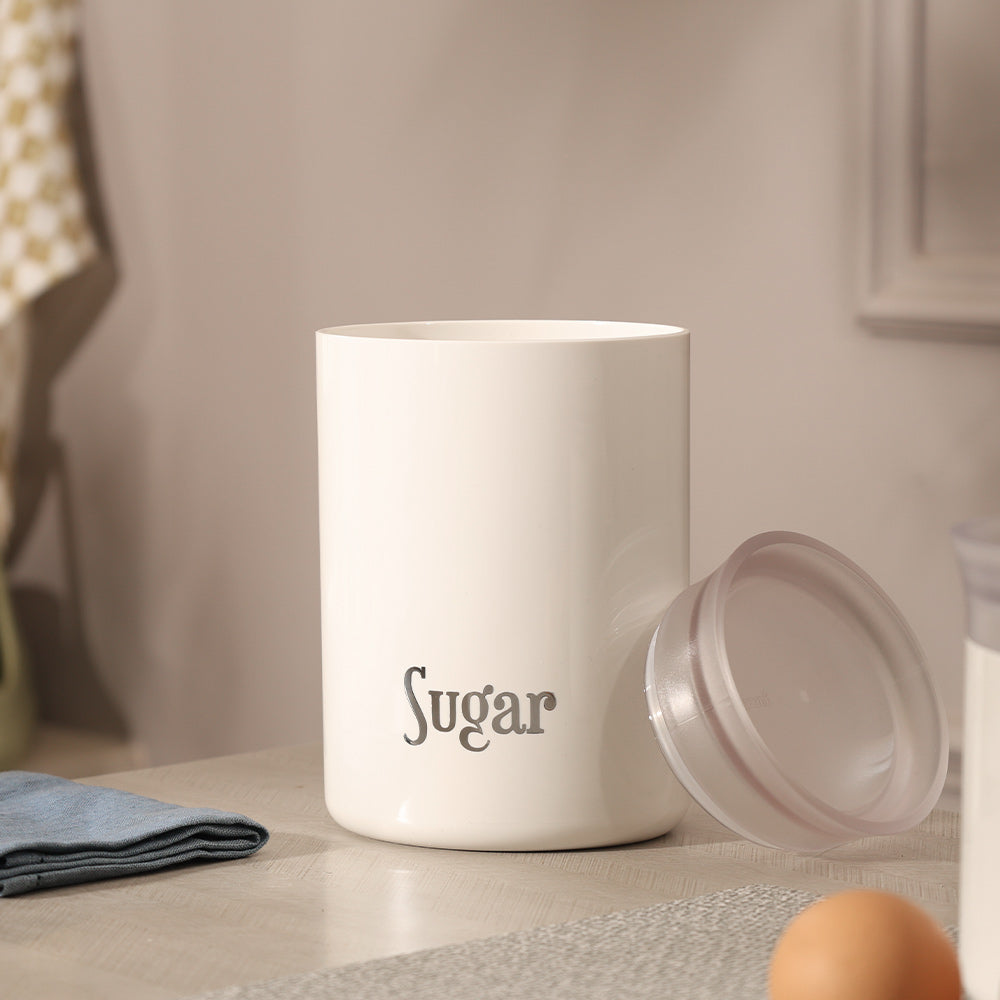 Stay Fresh Sugar Storage Jar - Milk White