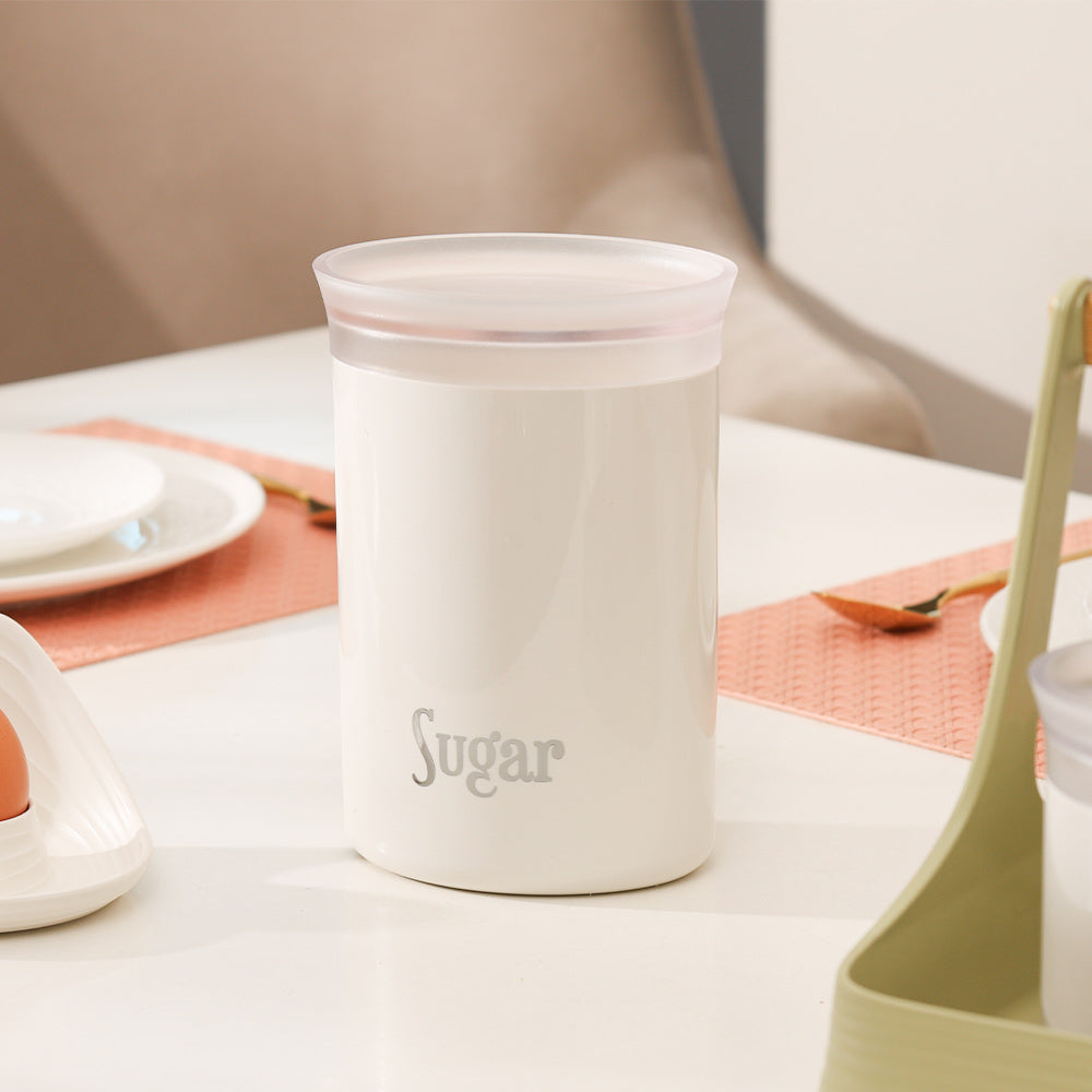 Stay Fresh Sugar Storage Jar - Milk White