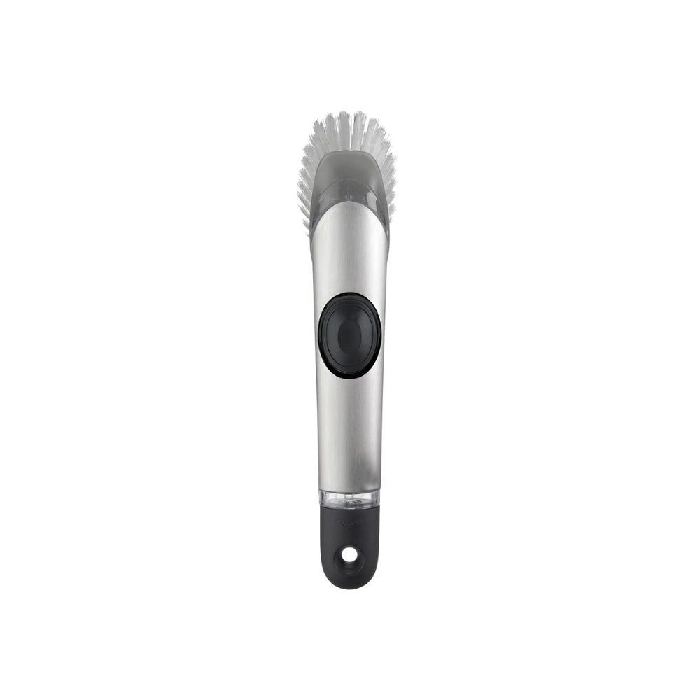 Steel Soap Dispensing Dish Brush