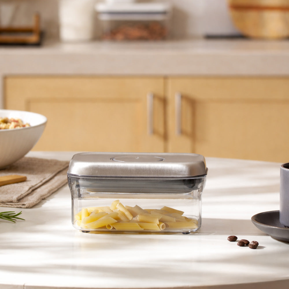 Steel POP Mini Rectangular Storage Container - 600ml